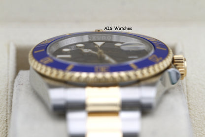 Rolex Submariner 18K YG/SS 116613LB SunBurst Blue Dial Ceramic 40MM 2020 B&P
