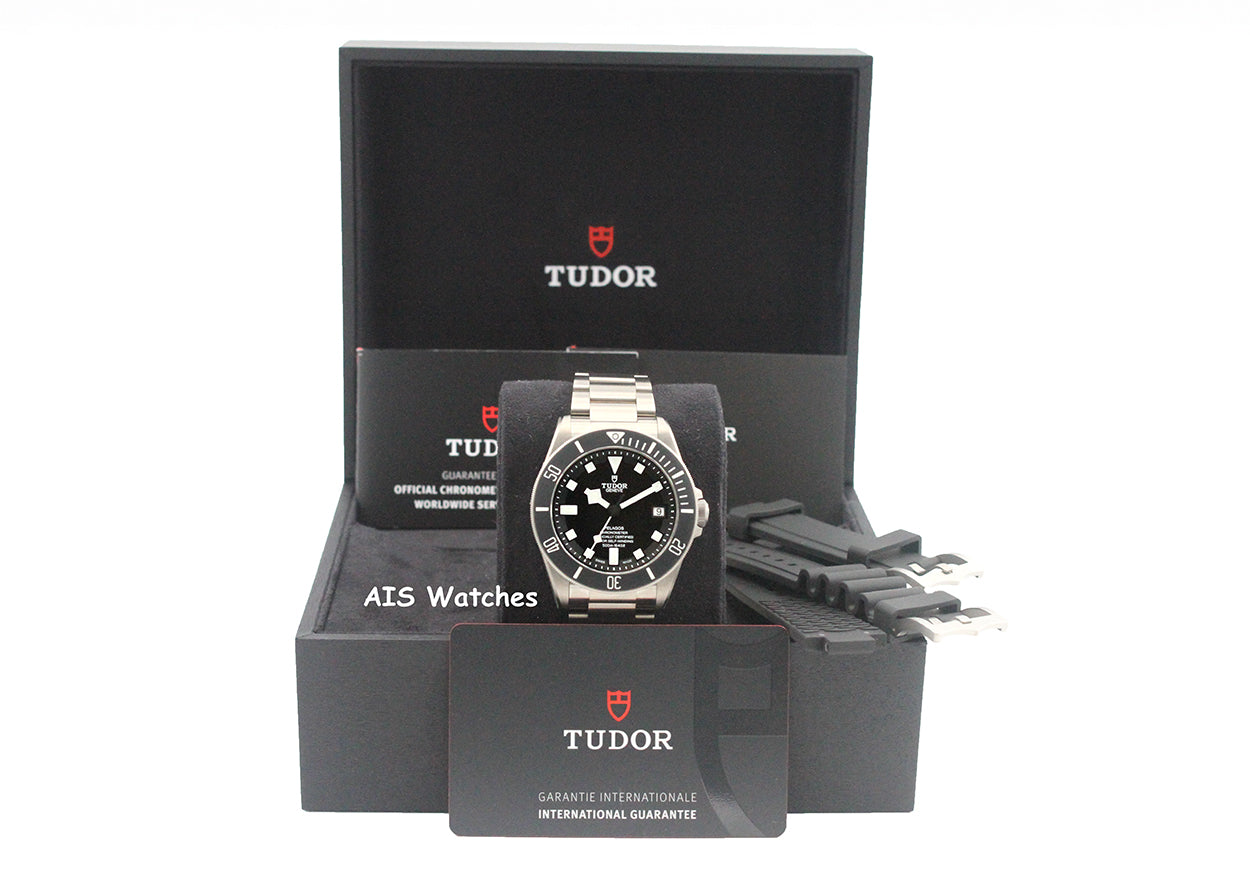 BNIB/NOS Tudor Pelagos 25600TN Black Dial Titanium 2023 Box & Papers