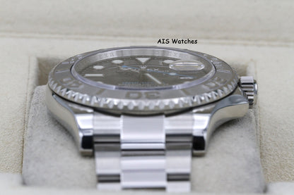 Rolex Yacht-Master 126622 Rhodium Dial Platinum Bezel 2021 Box & Papers