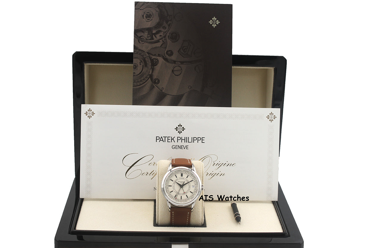 Patek Philippe Calatrava Weekly Calendar 5212A Stainless Steel Box & Paper