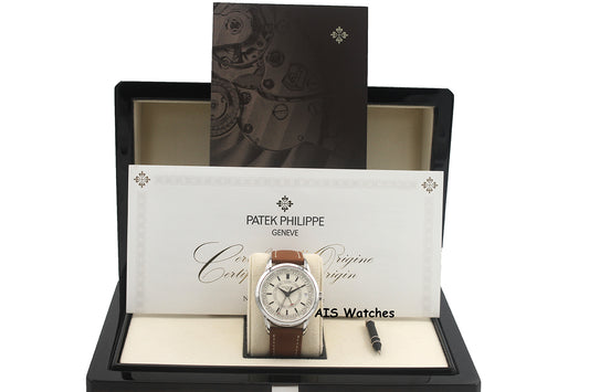 Patek Philippe Calatrava Weekly Calendar 5212A Stainless Steel Box & Paper