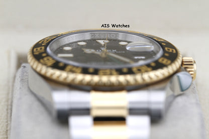 Rolex GMT Master II 18K/SS 116713LN 40MM Black Dial 2017 Box & Paper