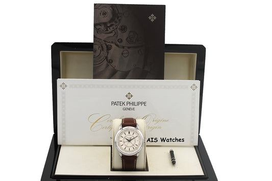 Patek Philippe Calatrava Weekly Calendar 5212A Stainless Steel Box & Paper
