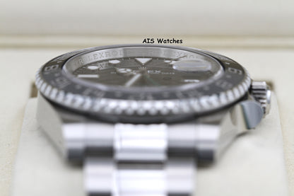 Rolex GMT Master II 126710GRNR Oyster Black / Grey Bezel Bruce Wayne B&P