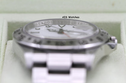 Rolex Explorer II 16570 Polar White Dial 40MM M Serial 3186 Box & Papers