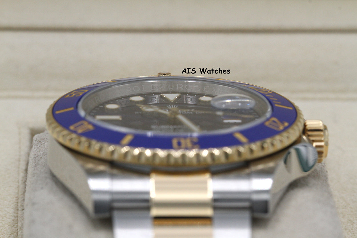 Rolex Submariner 41MM 18k/SS 126613LB SunBurst Blue Dial 2020 Box & Paper