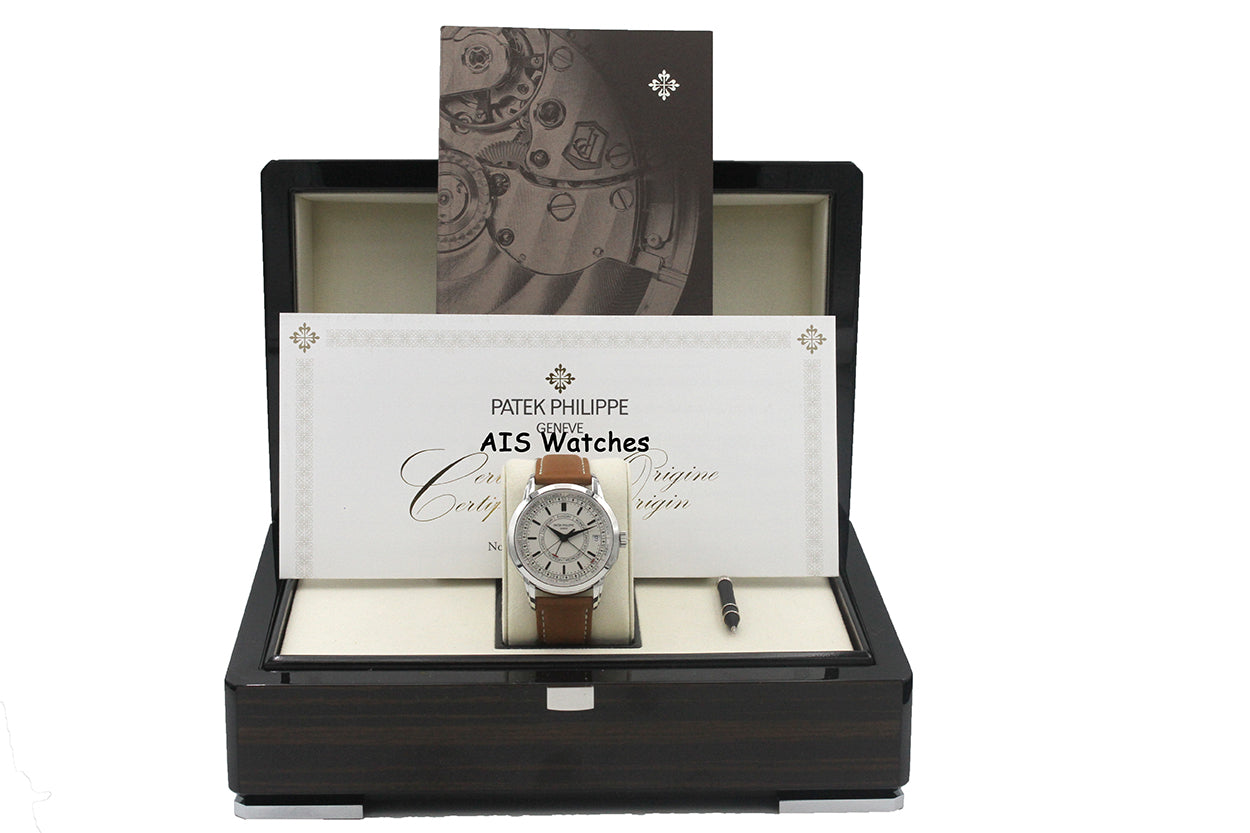 BNIB Patek Philippe Calatrava Weekly Calendar 5212A Stainless Steel Box & Paper