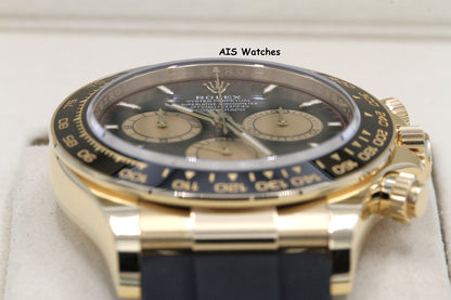 BNIB Rolex 126518LN Daytona Cosmograph 18K YG OysterFlex Paul Newman Dial B&P
