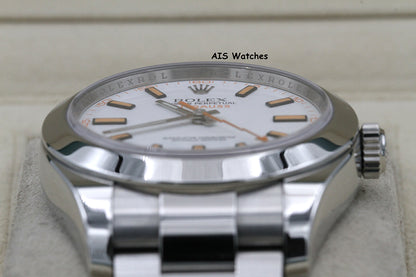 Rolex Milgauss 116400 White Dial M Serial Box & Papers
