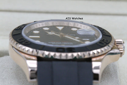 Rolex Yachtmaster 126655 Everose Gold 40MM OysterFlex Strap 2020 Box & Paper