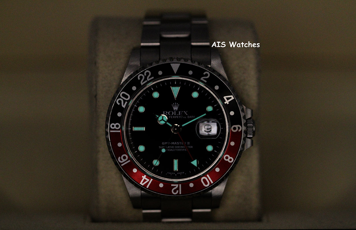 Rolex GMT Master II 16710 A Serial Coke Insert