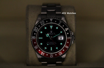 Rolex GMT Master II 16710 A Serial Coke Insert