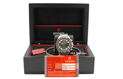 Tudor 70330N Heritage Chrono Grey Stainless Steel 42MM Box & Papers