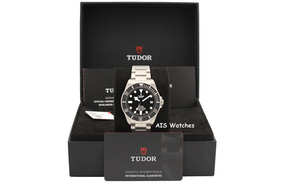 Tudor Pelagos 25600TN Black Dial Titanium Box & Papers