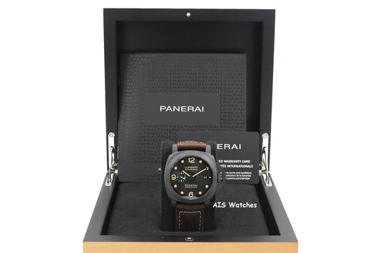 Panerai PAM 661 Luminor 1950 44 3 Days Carbotech Box & Paper
