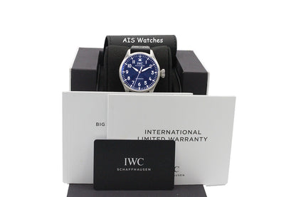 IWC Schaffhausen IW329303 Big Pilot 43MM Blue Dial Leather Strap BP