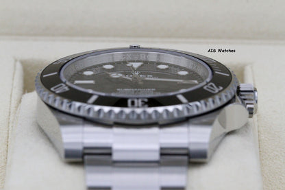 Rolex Submariner 114060 No Date 40MM Ceramic Bezel 2019 Box & Papers