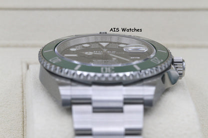 BNIB Rolex Submariner Date Ceramic Green Bezel 126610LV 41MM Box & Paper
