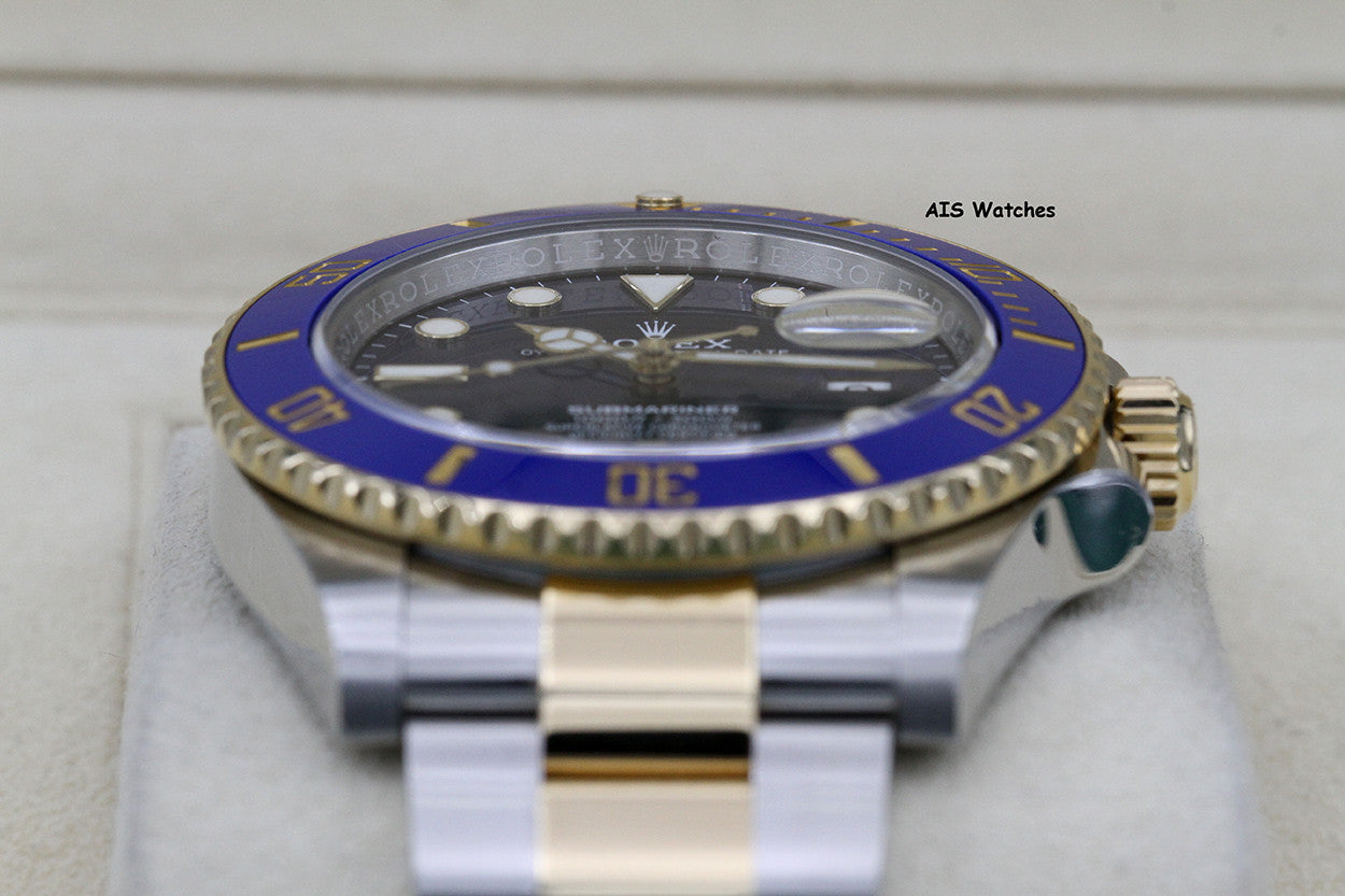 Rolex Submariner 41MM 18k/SS 126613LB SunBurst Blue Dial 2021 Box &Paper