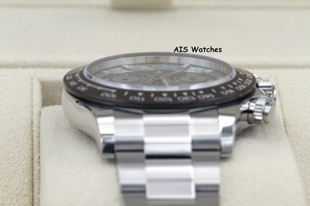 BNIB Rolex 116506 Platinum Daytona Cosmograph Ice Blue Dial Platona Box & Papers