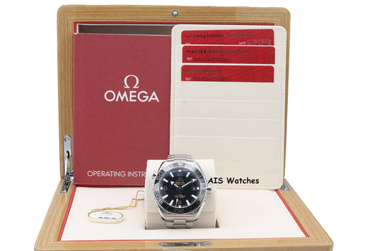 Omega Seamaster Planet Ocean 600M 215.30.44.21.01.001 43MM Black Dial B&P