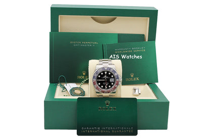 BNIB Rolex GMT Master II 126710BLRO Red Blue Pepsi / Oyster Box & Papers