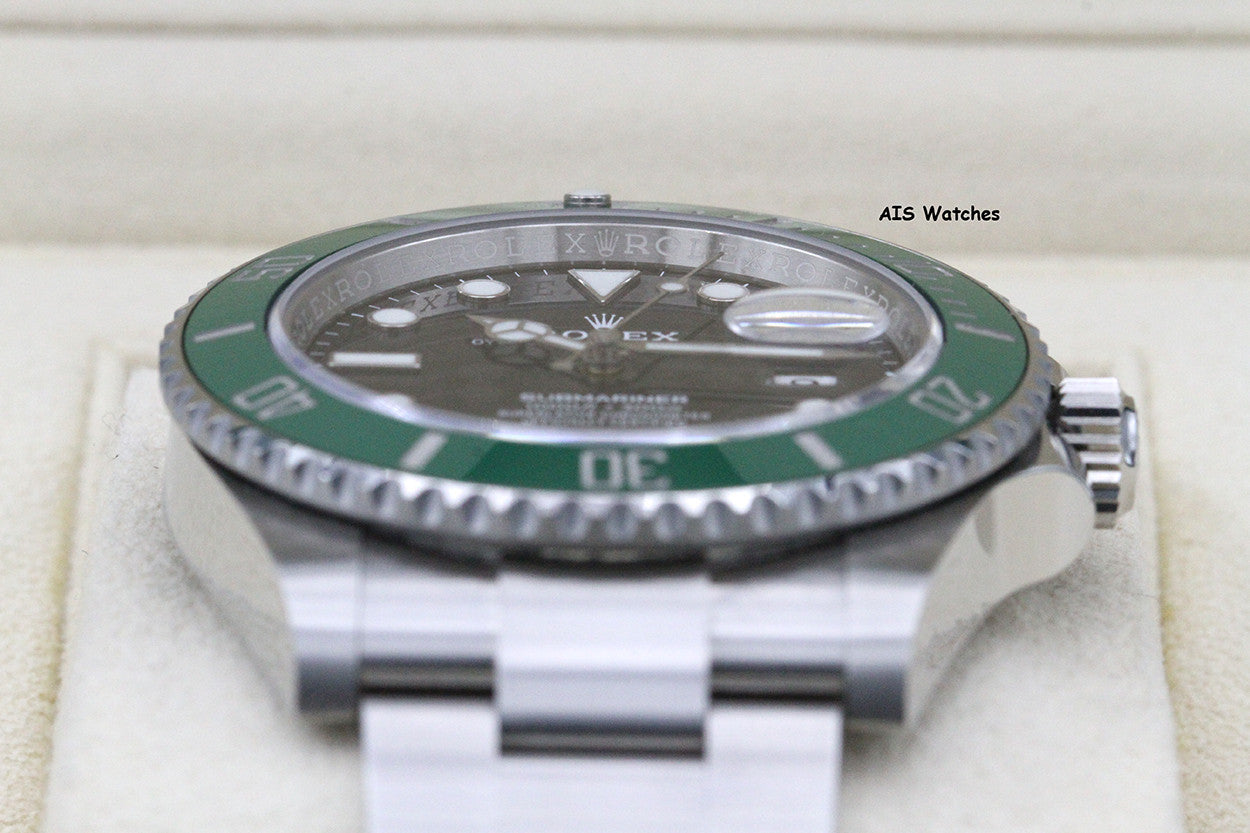 Rolex Submariner Date Ceramic Green Bezel 126610LV 41MM 2021 Box & Paper
