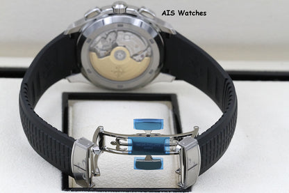 BNIB Patek Philippe 5968A Aquanaut Chronograph SS 42.2MM Orange/Black Strap B&P