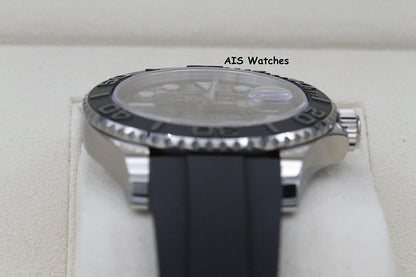 BNIB Rolex Yachtmaster 226659 White Gold OysterFlex Strap 42 MM Box & Papers