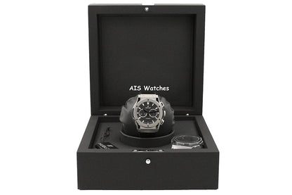 BNIB Hublot Classic Fusion 541.NX.1171.LR Chronograph Titanium Black Dial 42MM