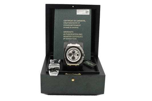 Audemars Piguet Royal Oak 26400SO.OO.A002CA.01 Panda Offshore Chrono 44MM BP