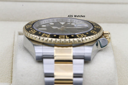 Rolex GMT Master II 18K/SS 116713LN 40MM Black Dial 2016 Box & Paper