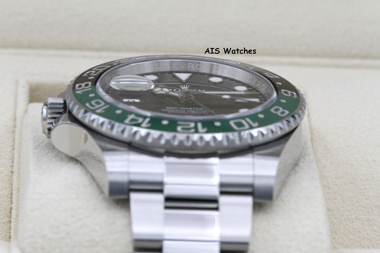 Rolex GMT Master II 126720VTNR Sprite Lefty Oyster Black / Green