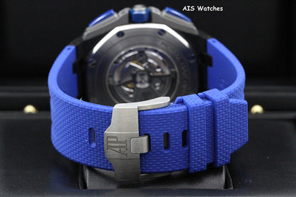 Audemars Piguet Royal Oak 26405CE.00.A030CA.01 Offshore Chrono BLUE Ceramic B&P