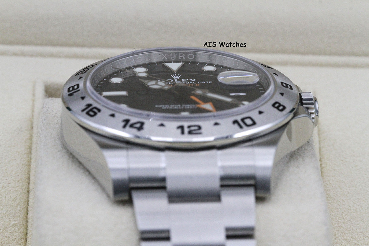 Rolex Explorer II 216570 Black Dial 42MM 2021 Box & Papers