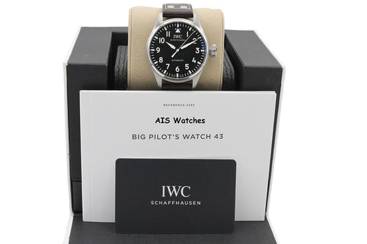 IWC Schaffhausen IW329301 Big Pilot 43MM Black Dial 2021 B&P