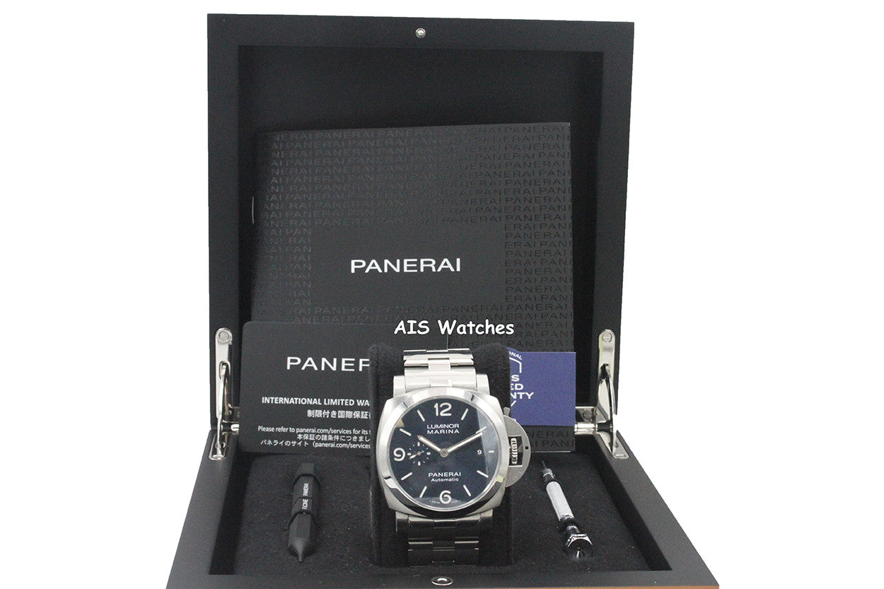 Panerai PAM 1316 Luminor 1950 44 3 Days Stainless Steel / Specchio Blu B&P