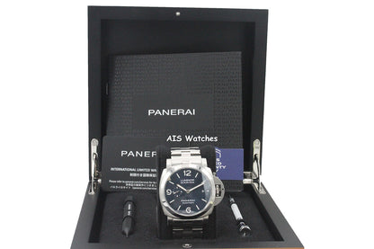 Panerai PAM 1316 Luminor 1950 44 3 Days Stainless Steel / Specchio Blu B&P