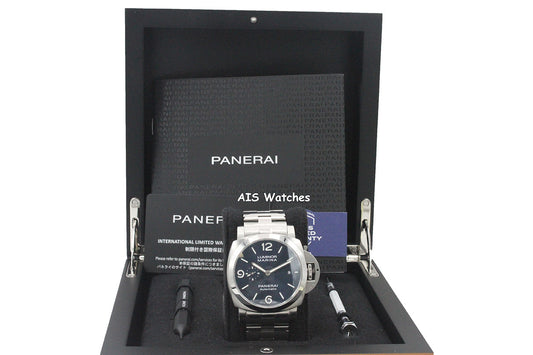 Panerai PAM 1316 Luminor 1950 44 3 Days Stainless Steel / Specchio Blu B&P