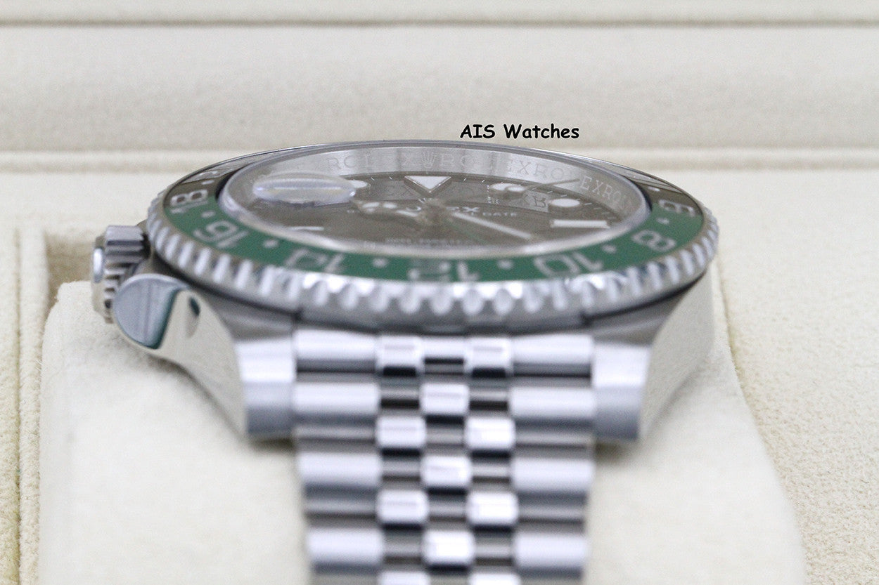 Rolex GMT Master II 126720VTNR Sprite Lefty Jubilee Black / Green 2022 B&P