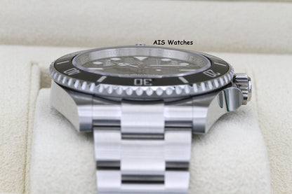 BNIB Rolex Submariner Ceramic No Date 124060 41MM Box & Paper