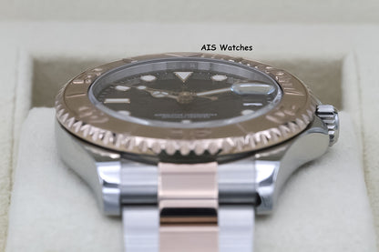 Rolex Yacht-Master 268621 18K Rose Gold / SS 37MM Chocolate Dial Box & Papers