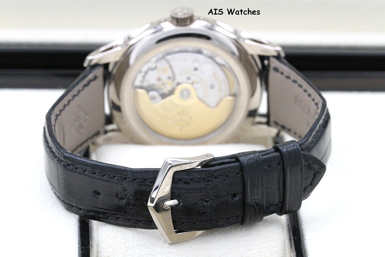 Patek Philippe Annual Calendar 5205G White Gold Blue Dial Box & Paper