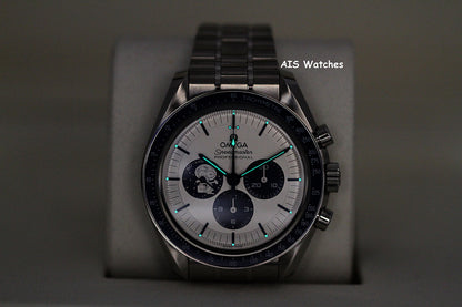 BNIB Omega SpeedMaster Moonwatch Apollo 13 Silver Snoopy SS Bracelet 310.32.42.50.02.001 BP