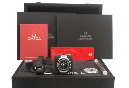Omega SpeedMaster Moonwatch 311.30.42.30.01.005 Hesalite Crystal Box&Paper