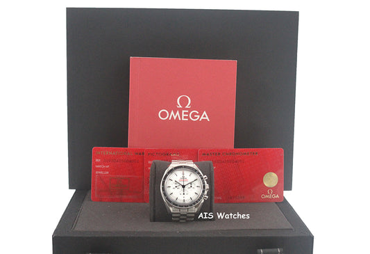 Omega SpeedMaster 3861 MoonWatch 310.30.42.50.04.001 White Dial Sapphire 2024 BP