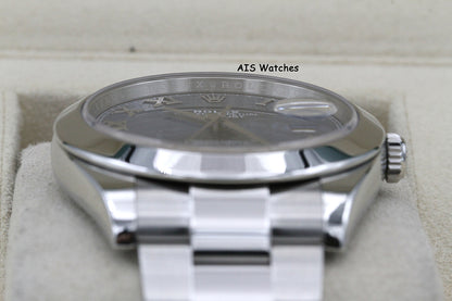 Rolex Datejust 41MM 126300 Blue Roman Dial Oyster Bracelet 2022 B&P