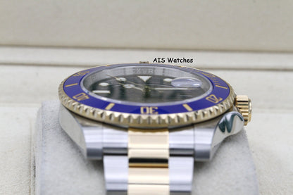 Rolex Submariner 18k/SS 116613LB Blue Dial 2019 Box & Papers
