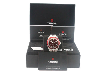 Tudor M7939A1A0RU Black Bay 58 Burgundy Dial SS Jubilee Bracelet B&P