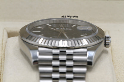 Rolex Datejust 41MM 126334 Blue Stick Dial Jubilee 2020 Box & Papers